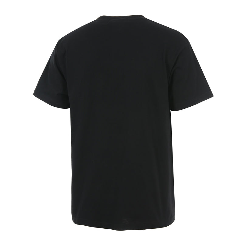 Desporte 100 % cotton t-shirt DSP-T46 black back view