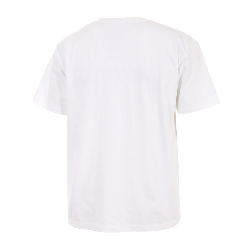 Desporte white 100% cotton t-shirt DSP-T46 back view