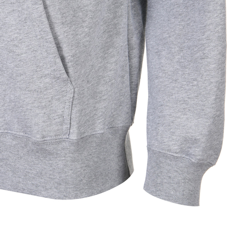 Desporte DSP-SWE-02 gray cotton hoodie ribbed cuffs