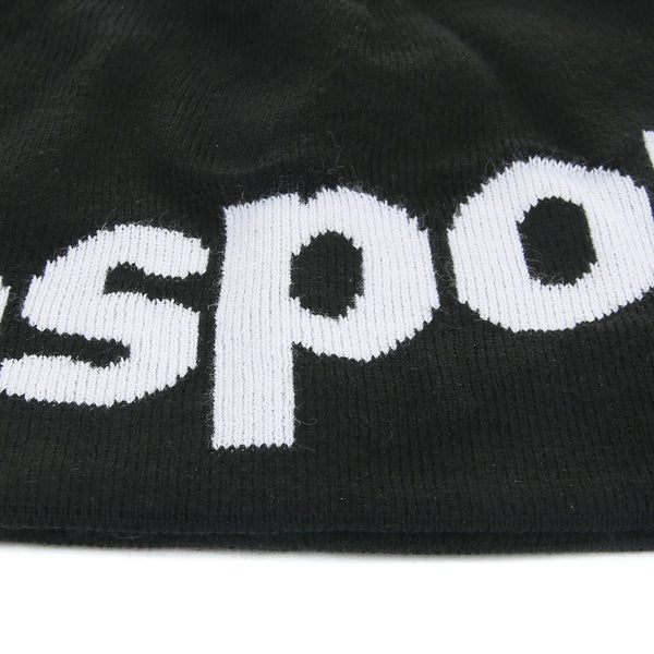 Desporte knitted beanie black white