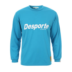 Desporte turquoise long sleeve dry shirt DSP-T48L