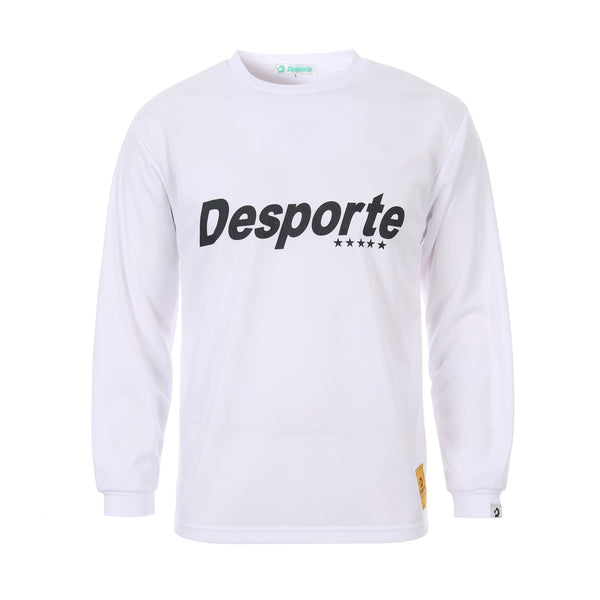 Desporte white long sleeve dry shirt DSP-T48L