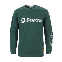 Desporte アイビーグリーン 綿100% ロングスリーブTシャツ DSP-T47L