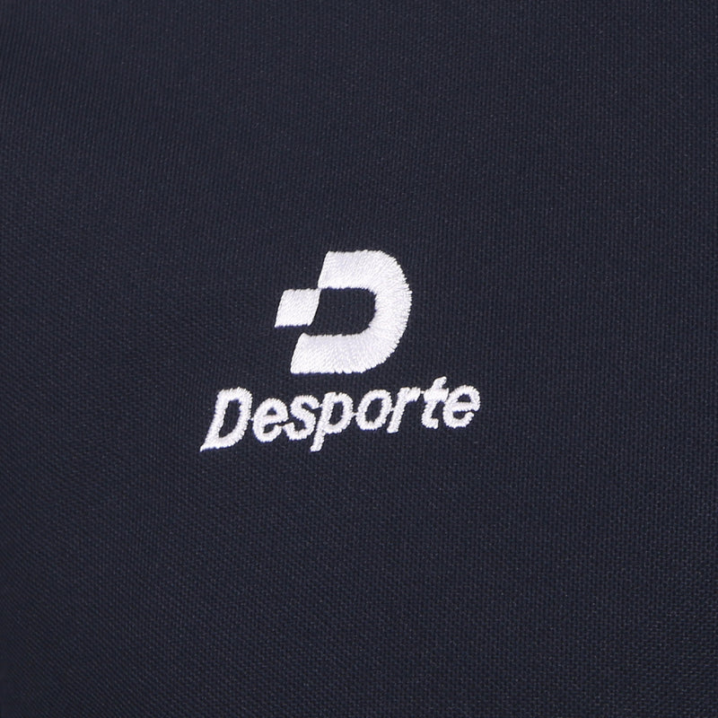 Desporte navy UPF 50 dry polo shirt embroidered chest logo