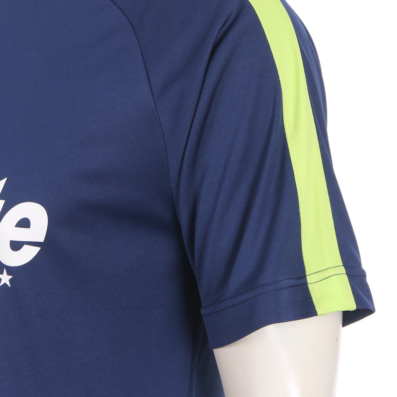 Desporte navy lime football practice jersey short sleeve