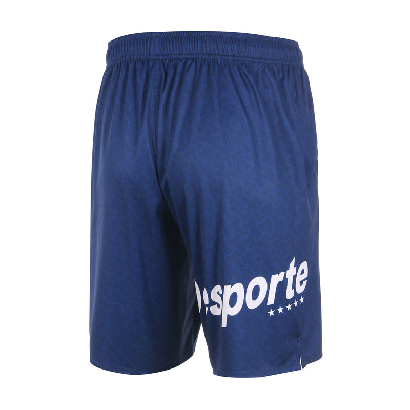 Desporte navy color football practice shorts back view