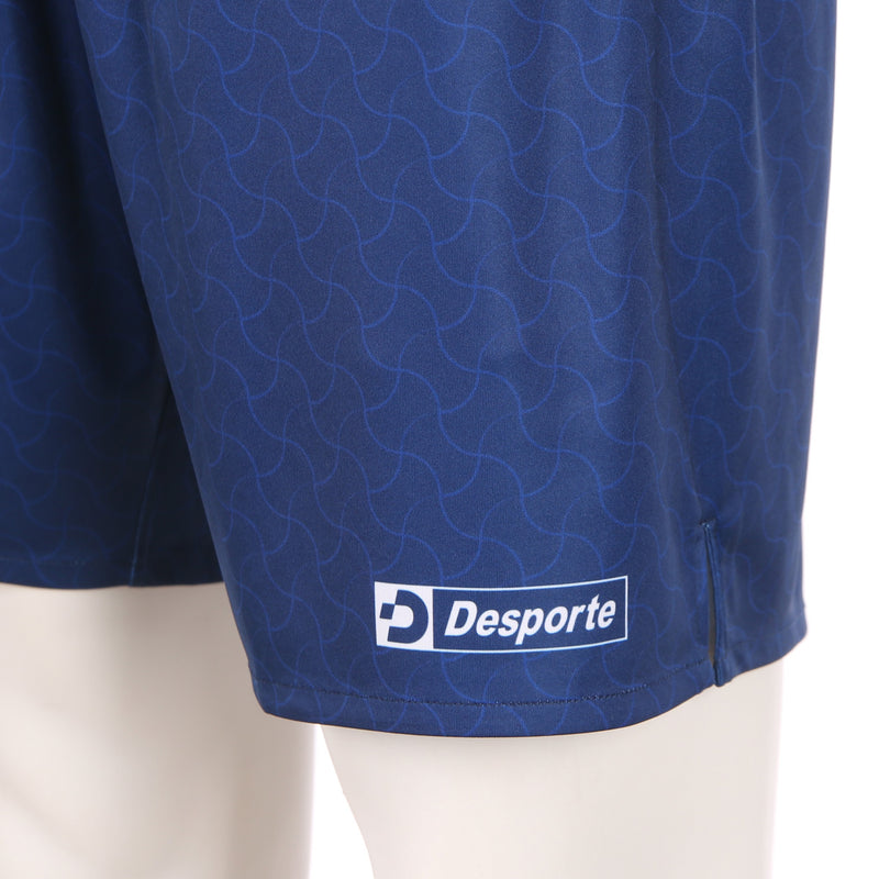 Desporte navy color football practice shorts front logo