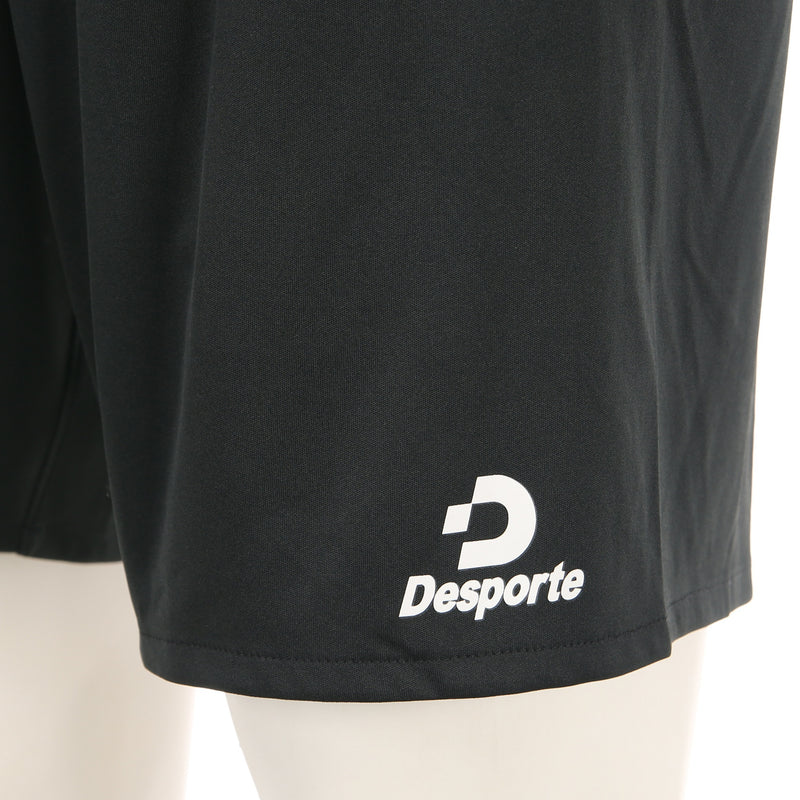 Desporte practice shorts DSP-BPSP-27 black lime front logo
