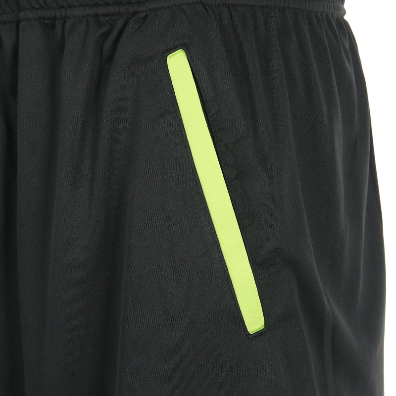 Desporte practice shorts DSP-BPSP-27 black lime side pocket