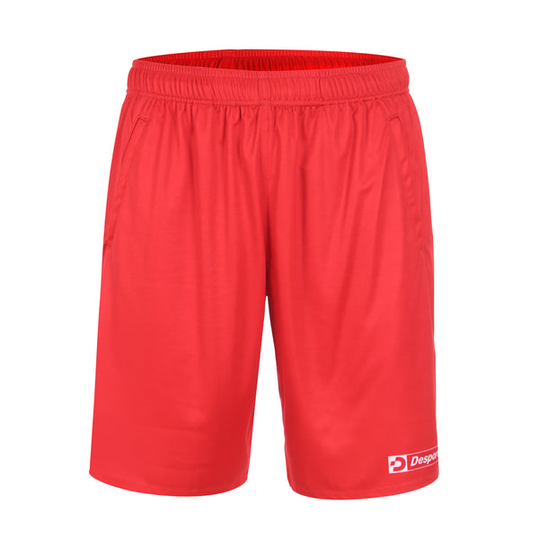 Desporte red football practice shorts with side pockets