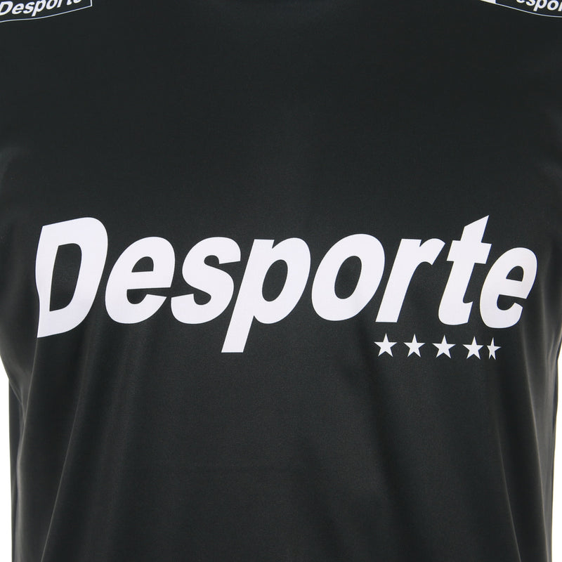 Desporte sleeveless practice shirt DSP-BPS-29 black lime chest logo