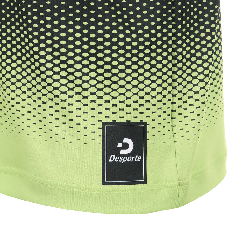 Desporte sleeveless practice shirt DSP-BPS-29 black lime front logo