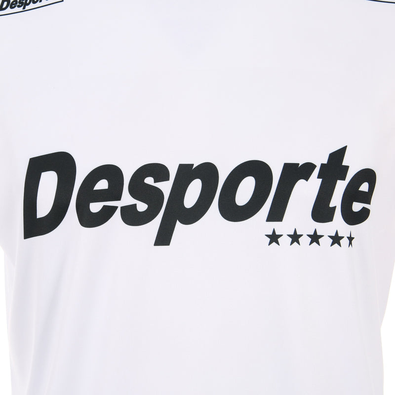 Desporte sleeveless practice shirt DSP-BPS-29 white black chest logo