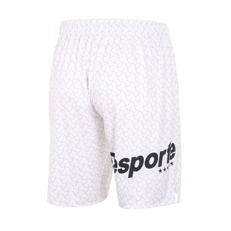 Desporte white football practice shorts back view