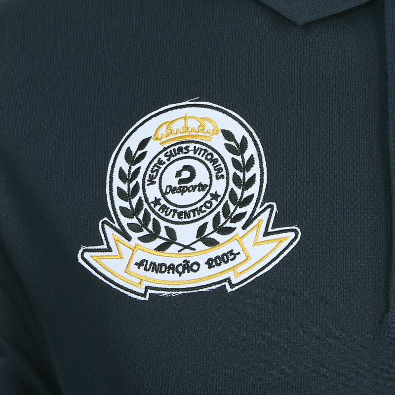 Desporte dry polo shirt, DSP-CP010, navy, embroidered emblem