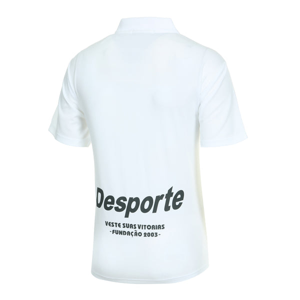 Desporte dry polo shirt, DSP-CP010, white, back view