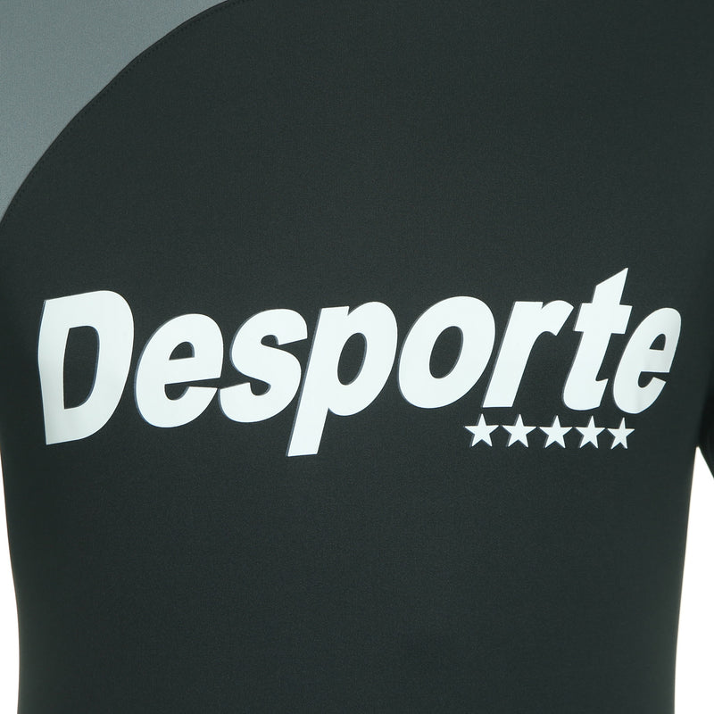 Desporte practice shirt, DSP-BPS-20, black, chest logo