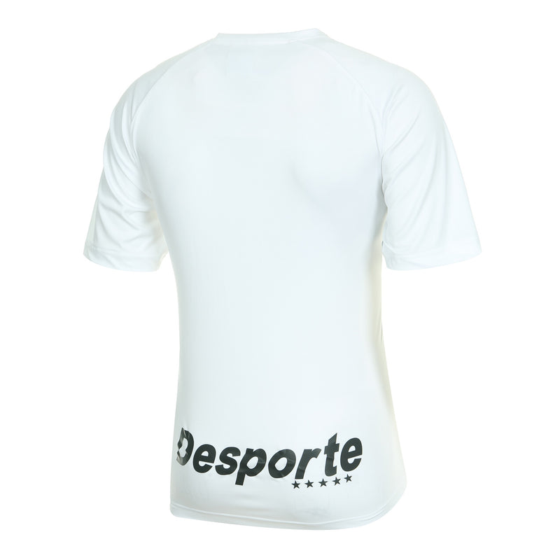 Desporte practice shirt, DSP-BPS-20, white, back view