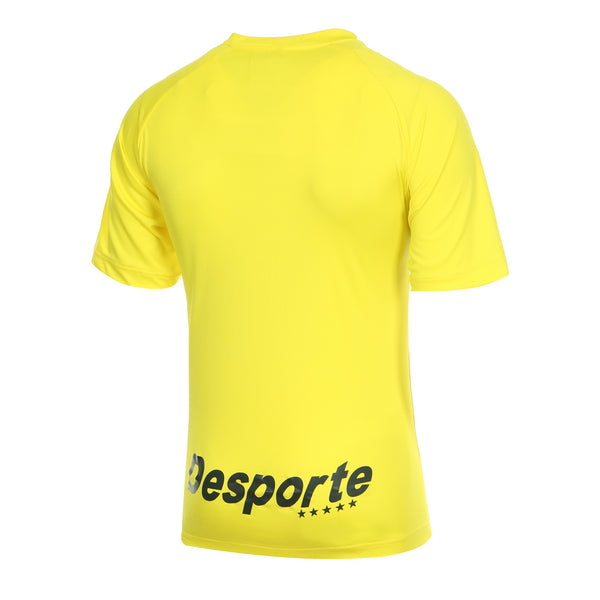 Desporte practice shirt, DSP-BPS-20, yellow, back view