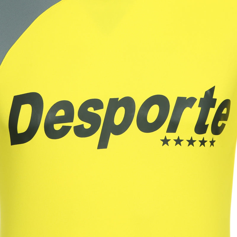 Desporte practice shirt, DSP-BPS-20, yellow, chest logo