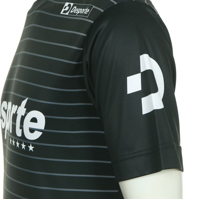 Desporte practice shirt, DSP-BPS-21, black, side view