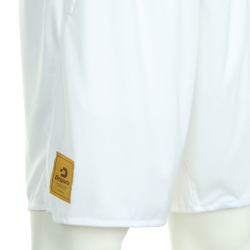 Desporte practice shorts, DSP-BPSP-20, white, logo tag
