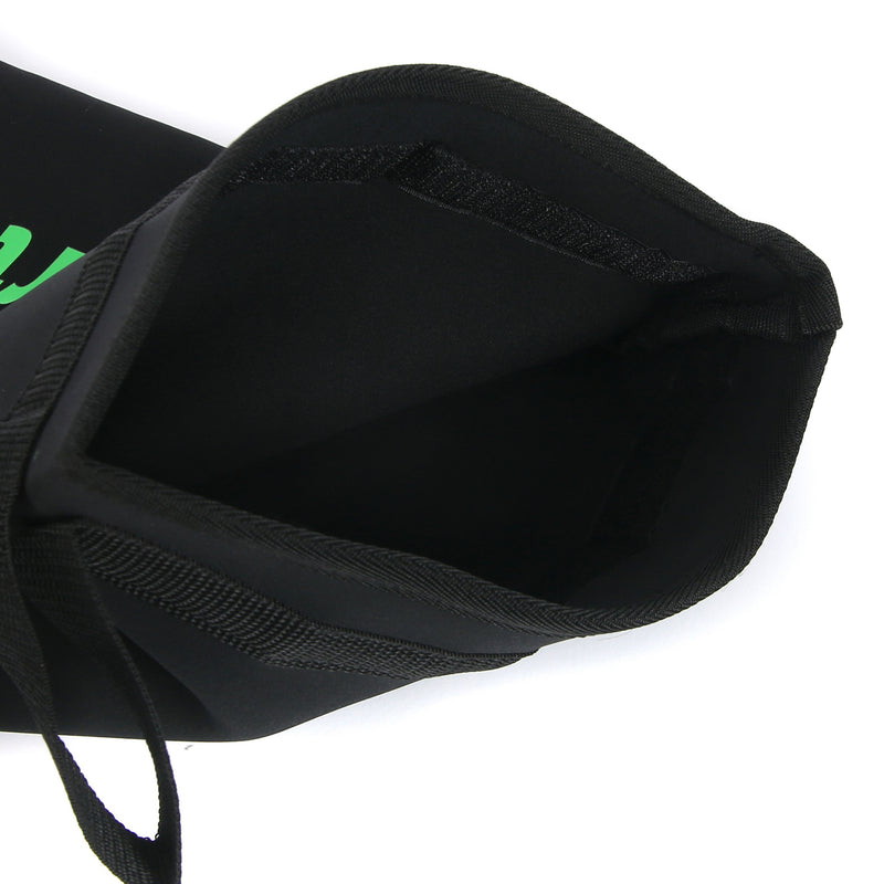 Desporte Shoe Bag DSB-006, Black/Green, Velcro Tape Access