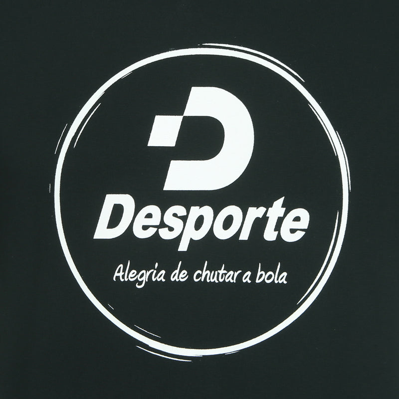Desporte cotton heavyweight T-shirt, DSP-T42, black, chest logo