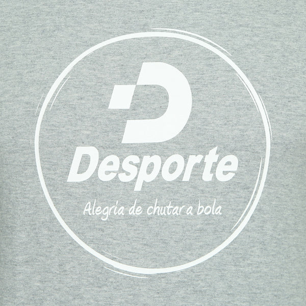 Desporte cotton heavyweight T-shirt, DSP-T42, gray, chest logo